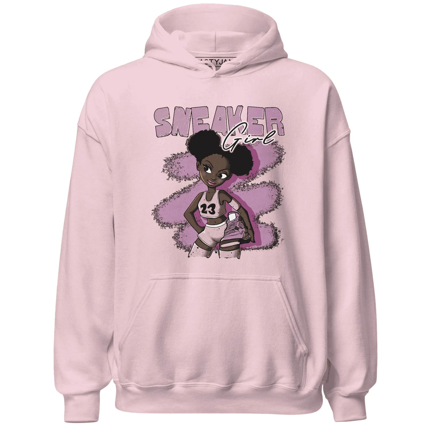 Orchid-Neutral-Grey-Black-White-4s-NastyJamz-Hoodie-Match-Black-Sneaker-Girl
