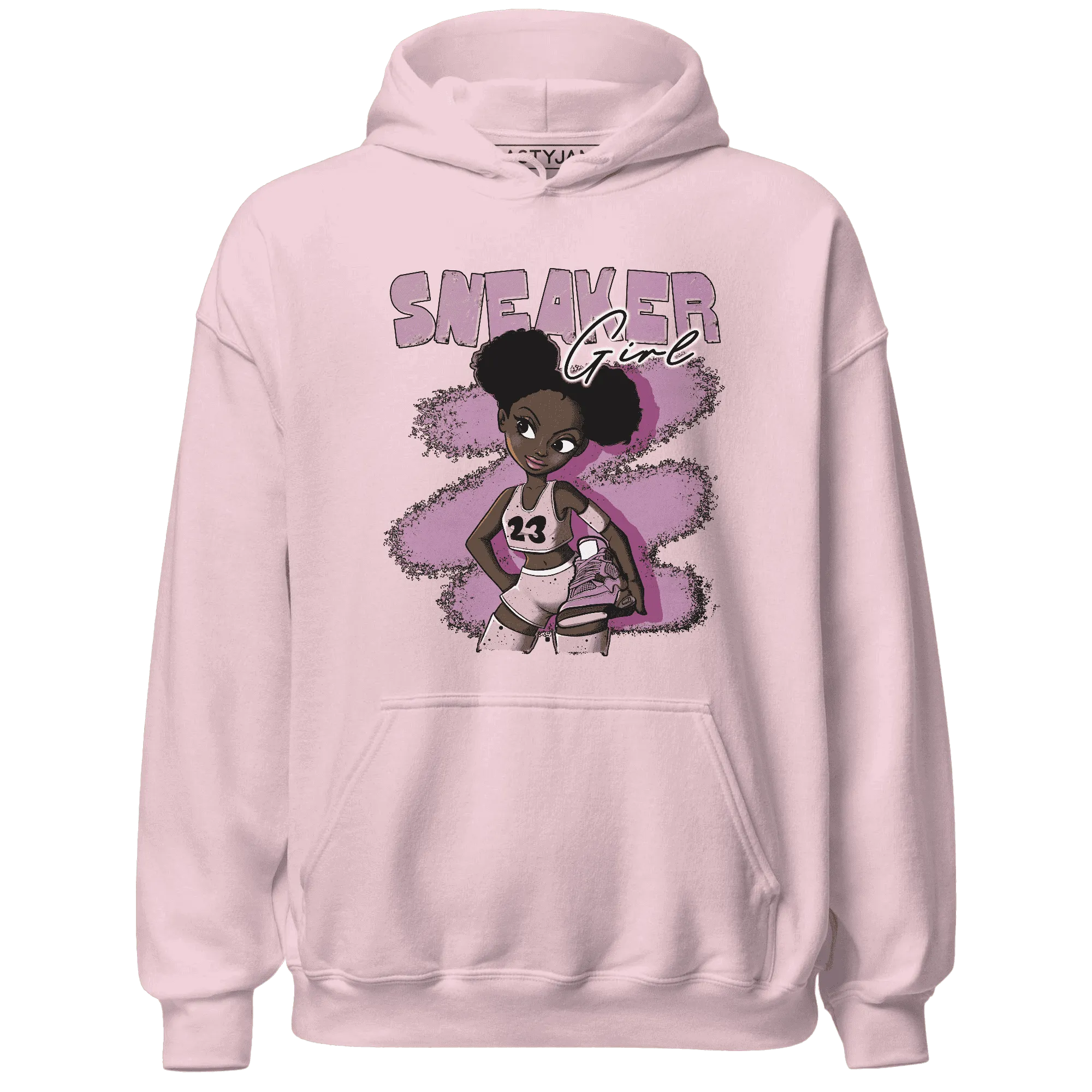 Orchid-Neutral-Grey-Black-White-4s-NastyJamz-Hoodie-Match-Black-Sneaker-Girl