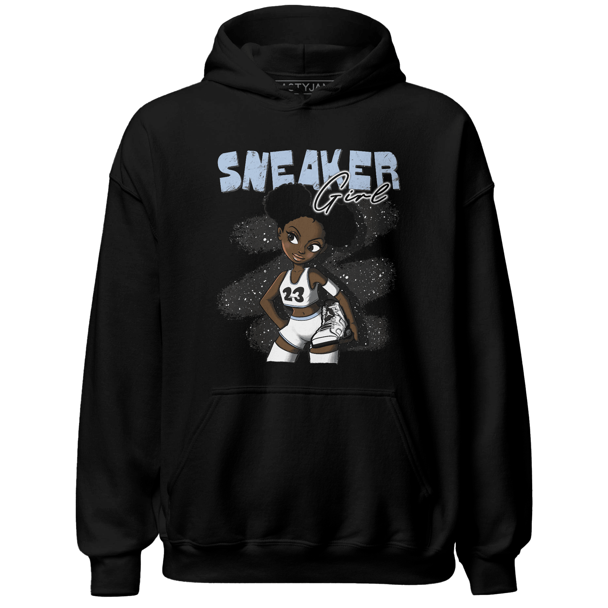 Reverse Oreo 6s Hoodie Match Black Sneaker Girl - NastyJamz