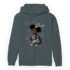 Air Max 90 Iron Grey Hoodie Match Black Sneaker Girl - NastyJamz