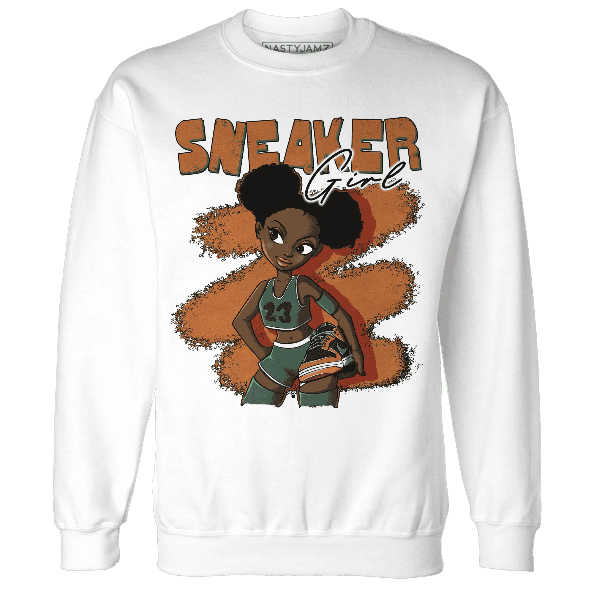 Dunk-Low-Ceramic-NastyJamz-Sweatshirt-Match-Black-Sneaker-Girl
