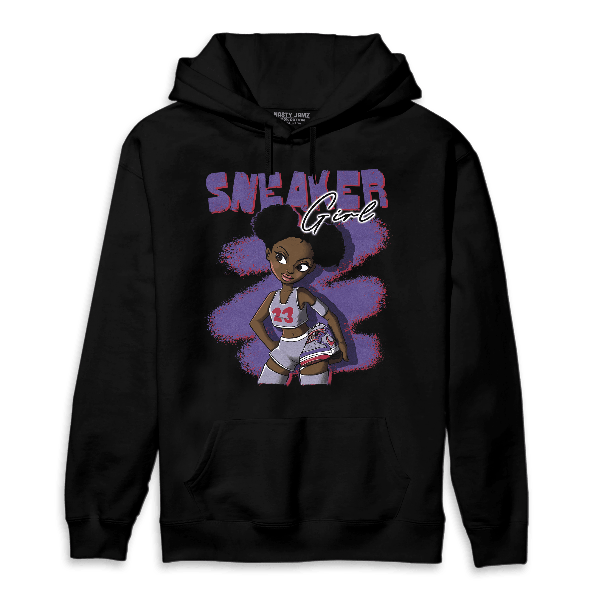 Dunk Low Plum Hoodie Match Black Sneaker Girl - NastyJamz
