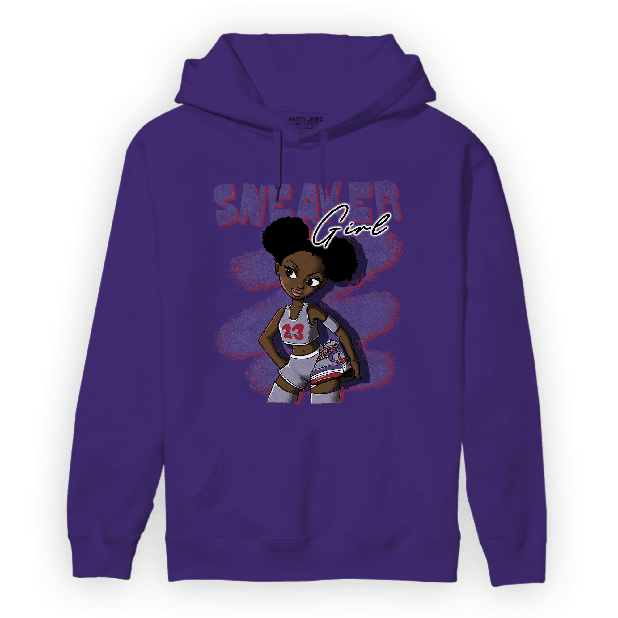 Dunk Low Plum Hoodie Match Black Sneaker Girl - NastyJamz