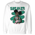 NastyJamz-Dunk-Pink-Malachite-Medium-Soft-Low-Sail-Sweatshirt-Match-Black-Sneaker-Girl