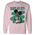 NastyJamz-Dunk-Pink-Malachite-Medium-Soft-Low-Sail-Sweatshirt-Match-Black-Sneaker-Girl