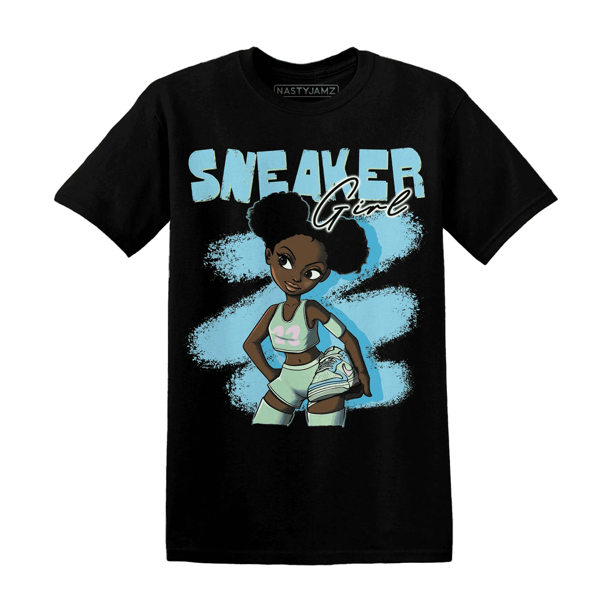 Dunk-Verdy-Visty-NastyJamz-T-Shirt-Match-Black-Sneaker-Girl