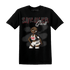Jumman Jack University Red T Shirt Match Black Sneaker Girl - NastyJamz