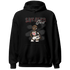 Jumman Jack University Red Hoodie Match Black Sneaker Girl - NastyJamz
