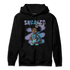 Low Love Letter 14s Hoodie Match Black Sneaker Girl - NastyJamz