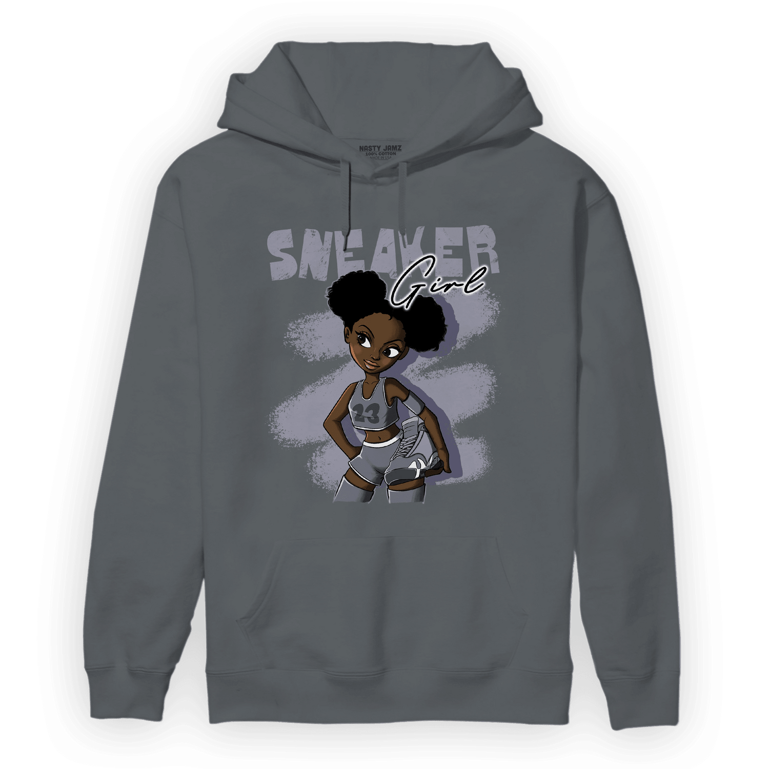 Stealth 14s Hoodie Match Black Sneaker Girl - NastyJamz