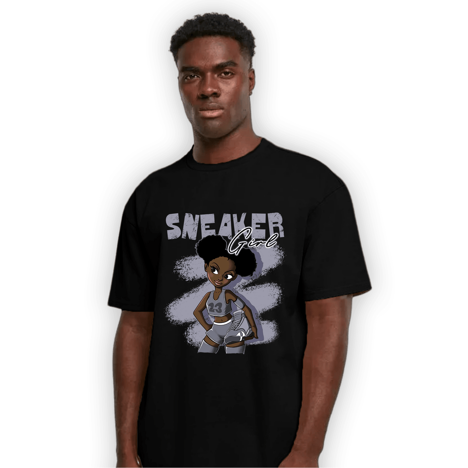 Stealth 14s T Shirt Match Black Sneaker Girl - NastyJamz
