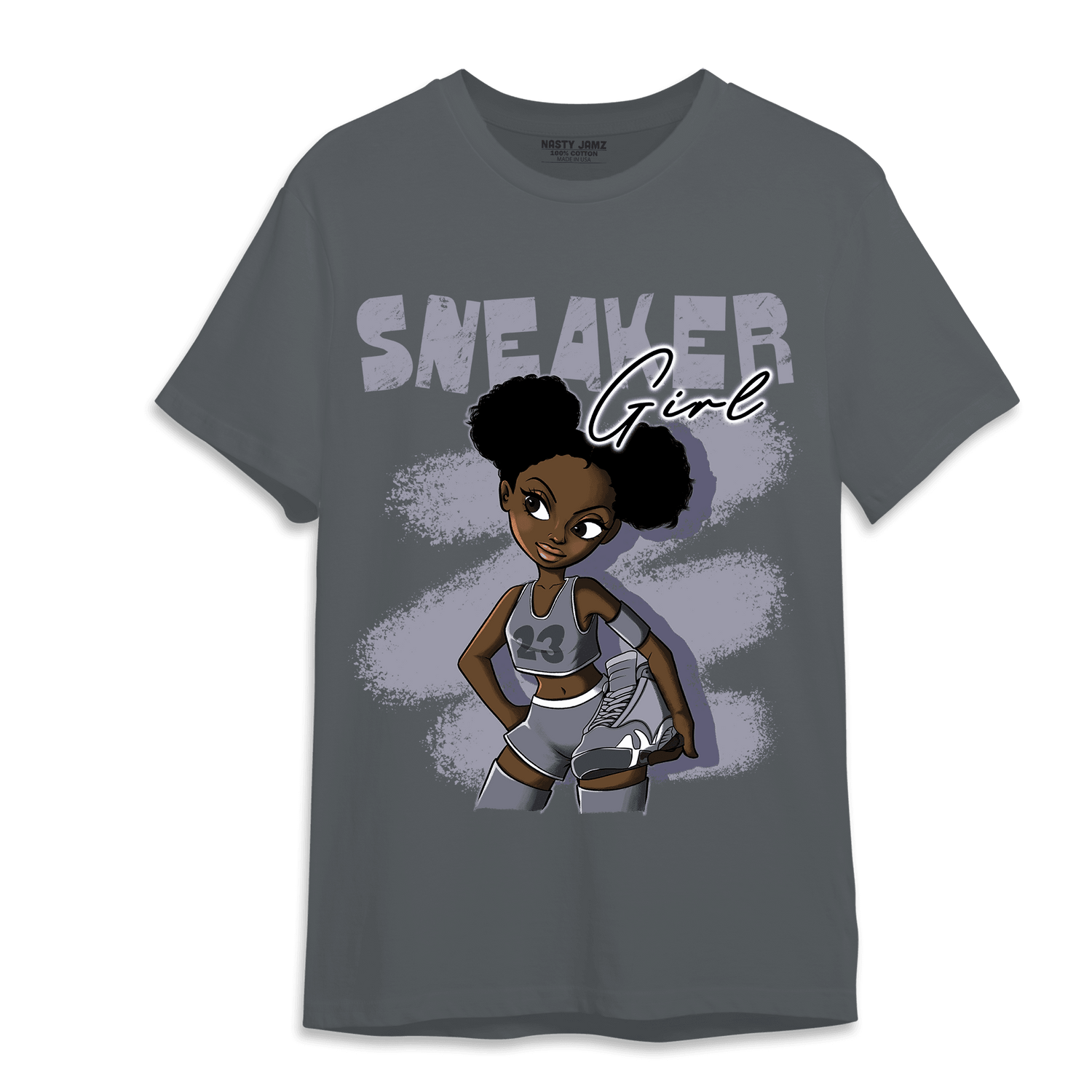 Stealth 14s T Shirt Match Black Sneaker Girl - NastyJamz