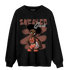 High OG Dusted Clay 1s Sweatshirt Match Black Sneaker Girl - NastyJamz