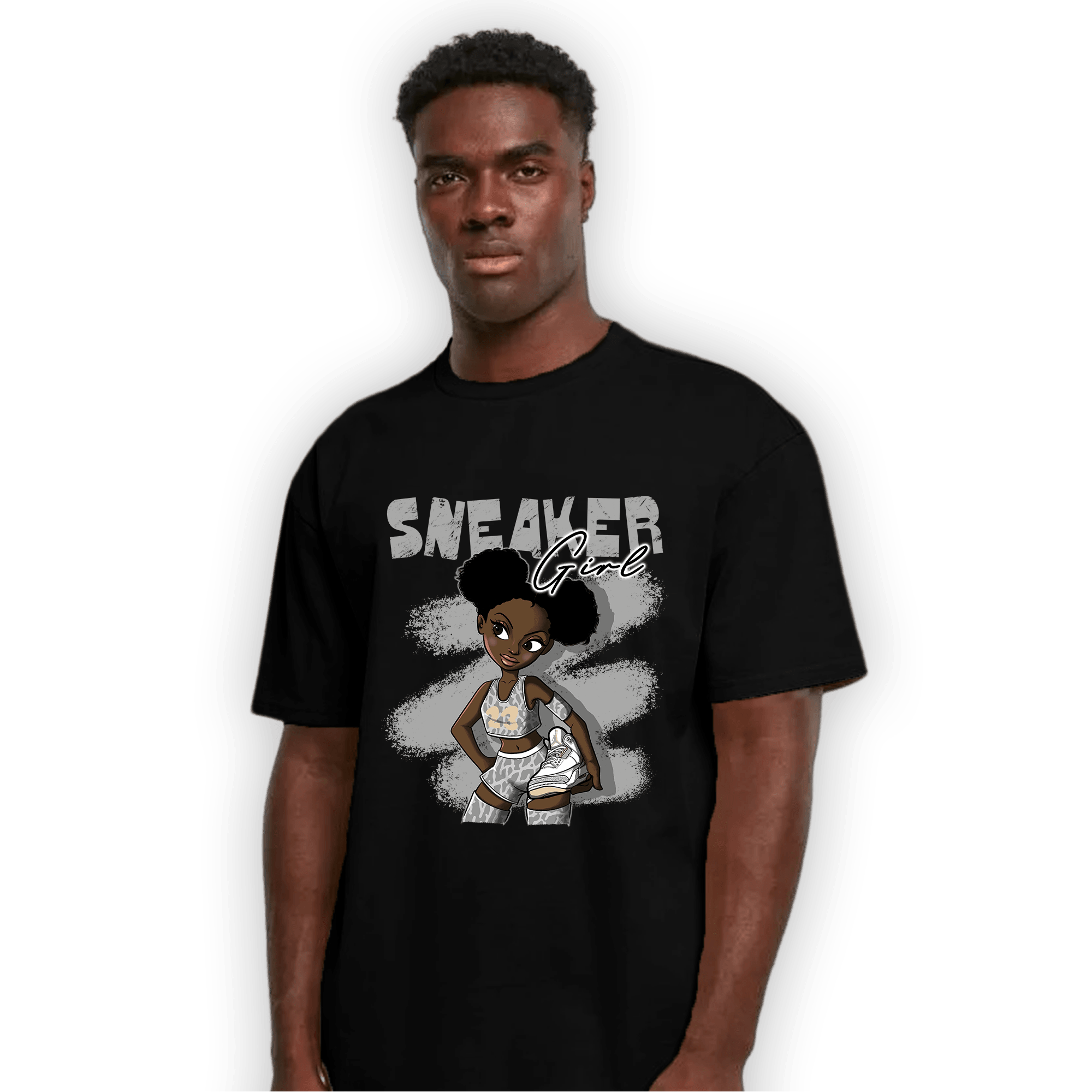 Craft Ivory 3s T Shirt Match Black Sneaker Girl - NastyJamz