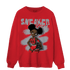 Bred Reimagined 4s Sweatshirt Match Black Sneaker Girl - NastyJamz
