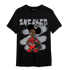 Bred Reimagined 4s T Shirt Match Black Sneaker Girl - NastyJamz