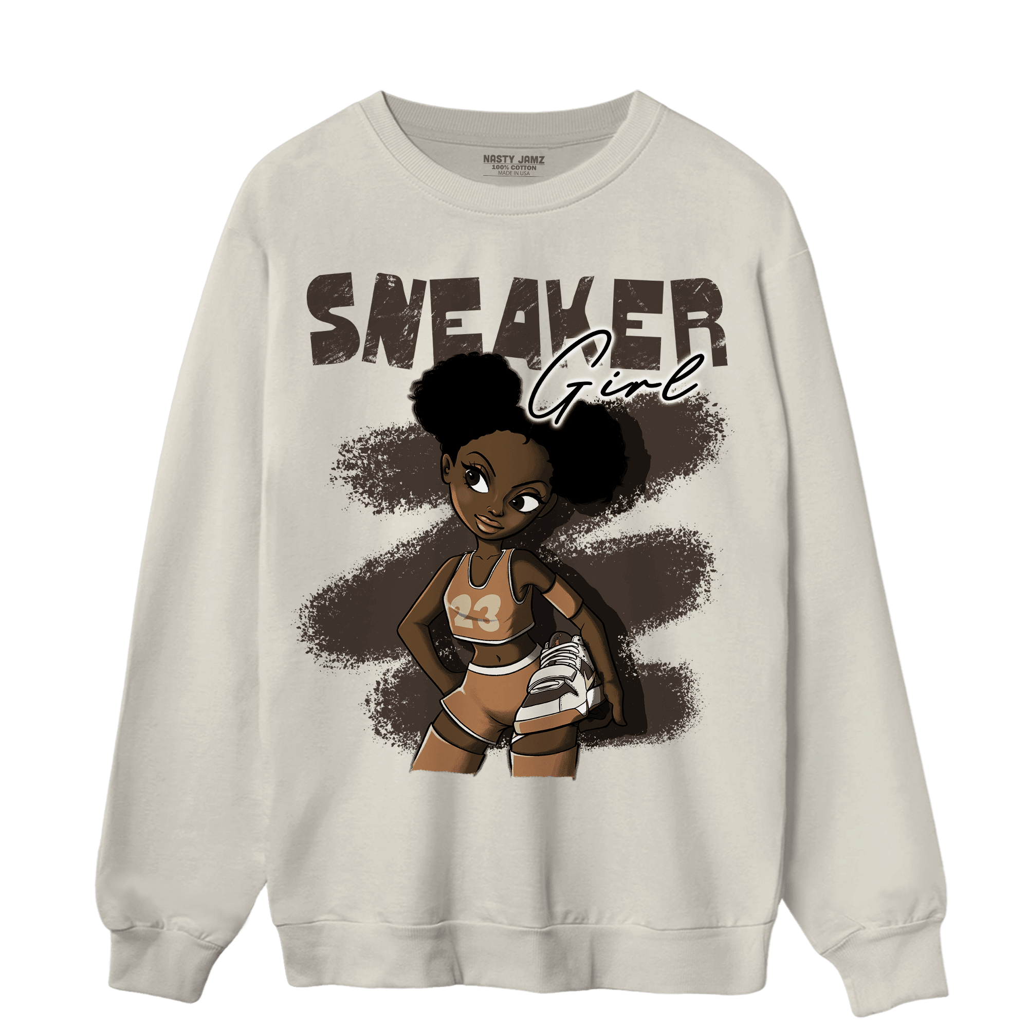 Jumpman Jack Sweatshirt Match Black Sneaker Girl - NastyJamz