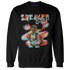 KB 8 Protro Venice Beach Sweatshirt Match Black Sneaker Girl - NastyJamz