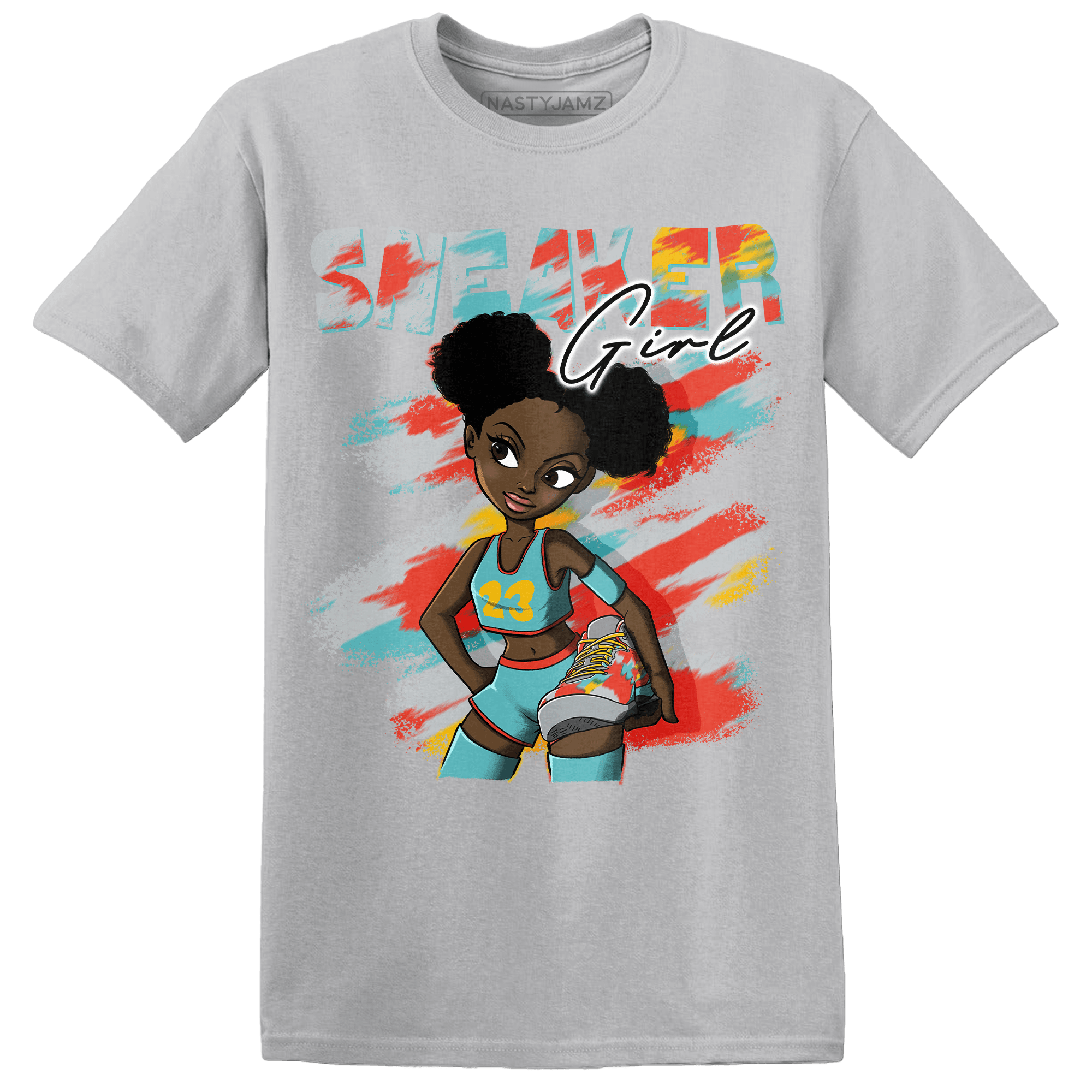 KB 8 Protro Venice Beach T Shirt Match Black Sneaker Girl - NastyJamz