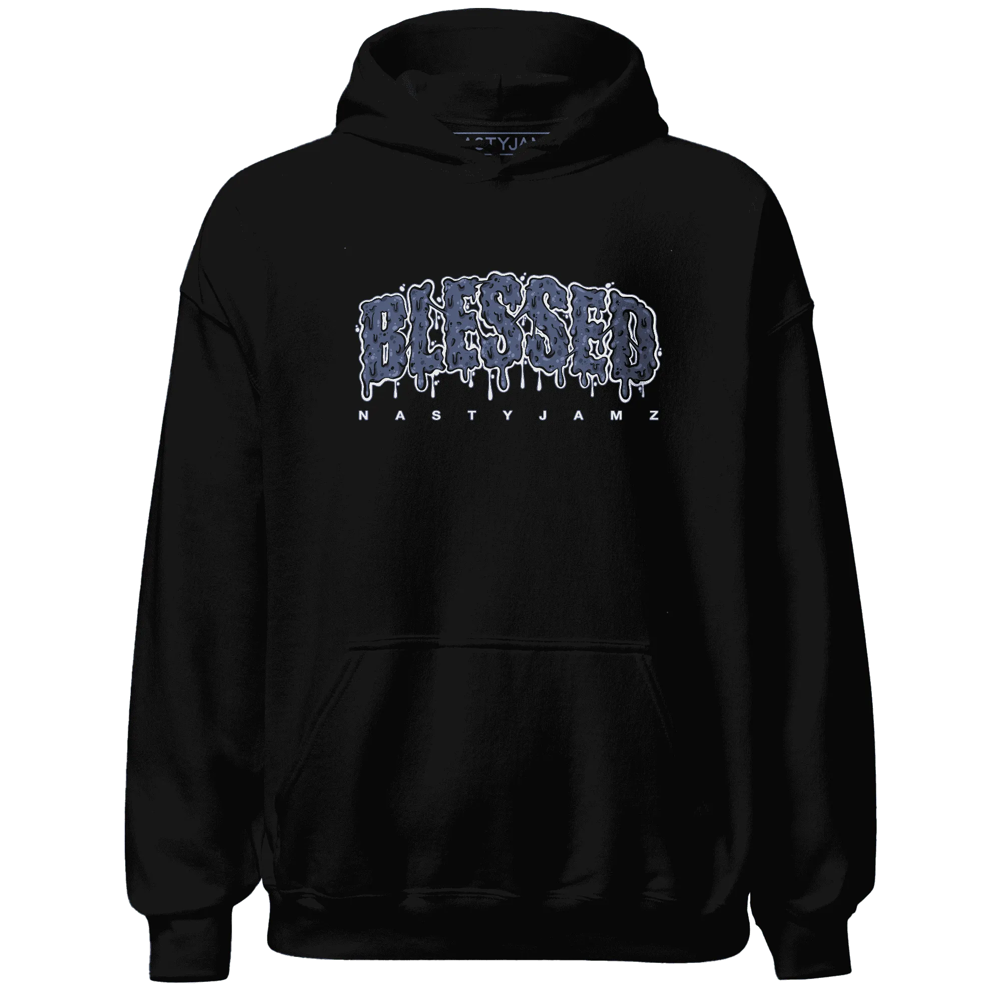 Low-Diffused-Blue-11s-Hoodie-Match-Blessed-Text