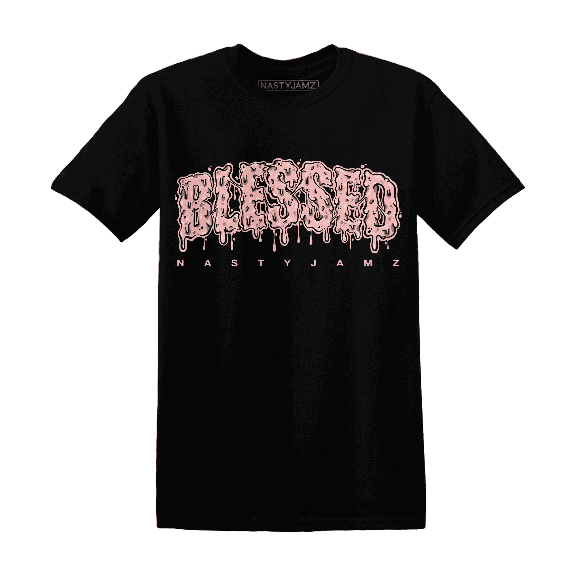 Low-Legend-Pink-11s-T-Shirt-Match-Blessed-Text