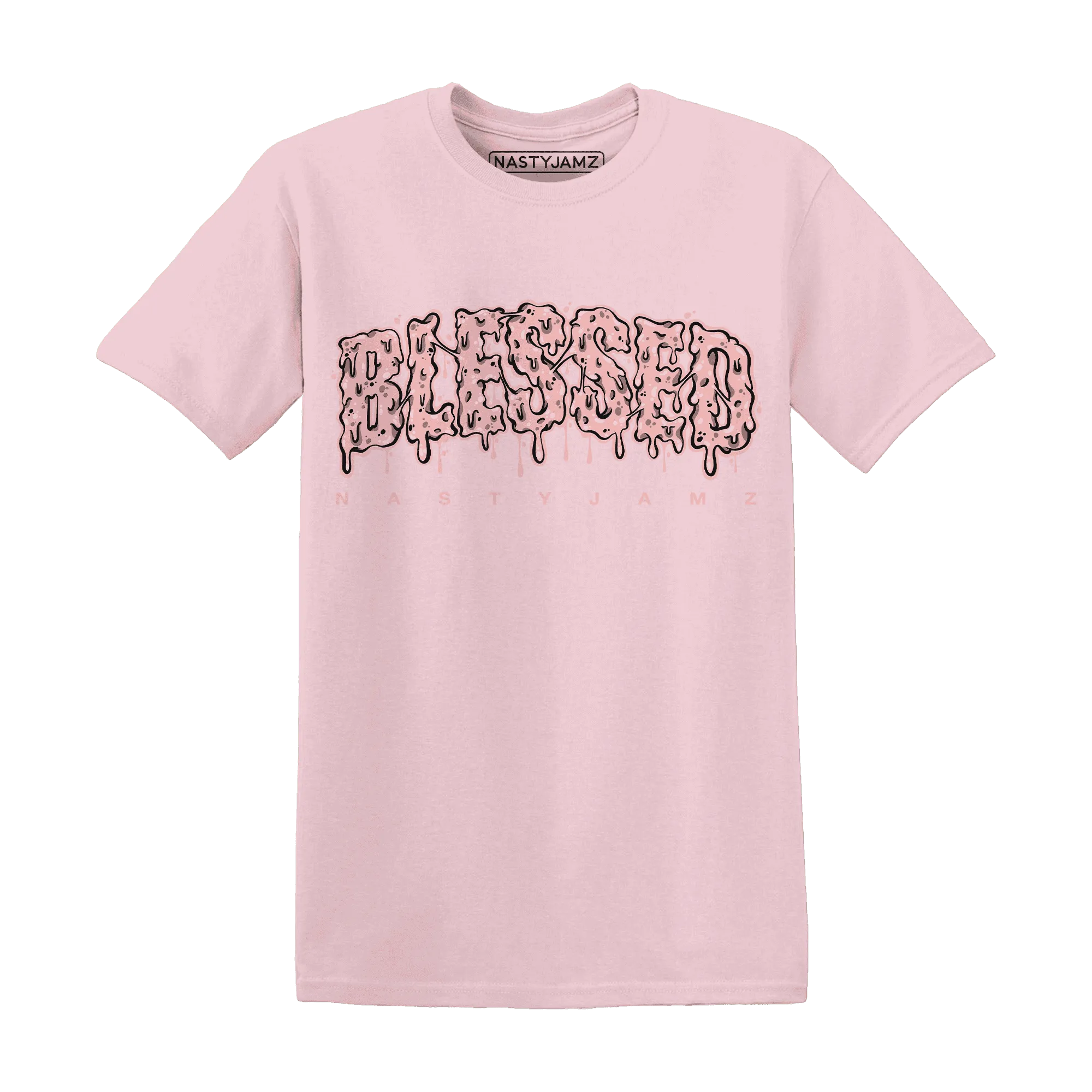 Low-Legend-Pink-11s-T-Shirt-Match-Blessed-Text