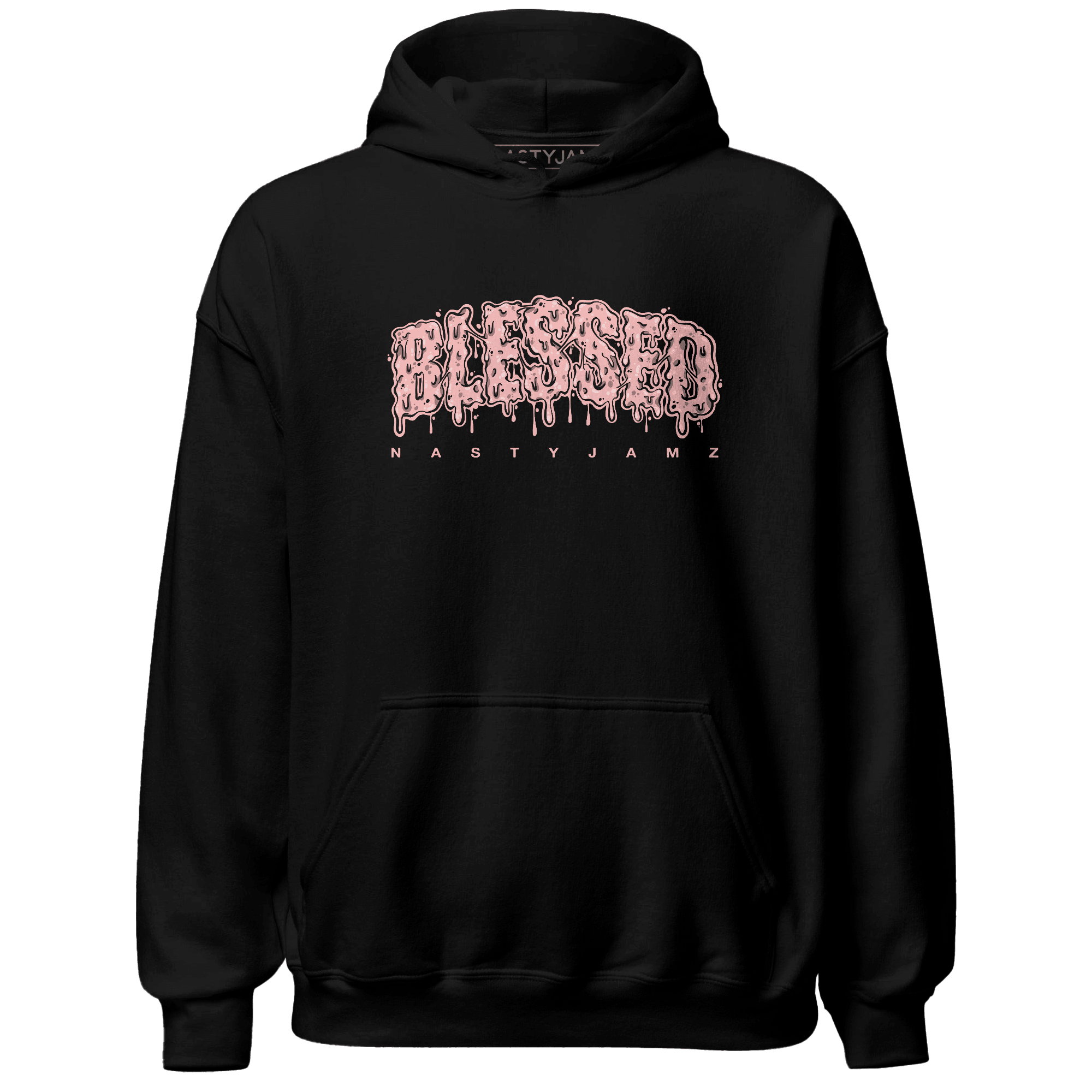 Low Legend Pink 11s Hoodie Match Blessed Text - NastyJamz