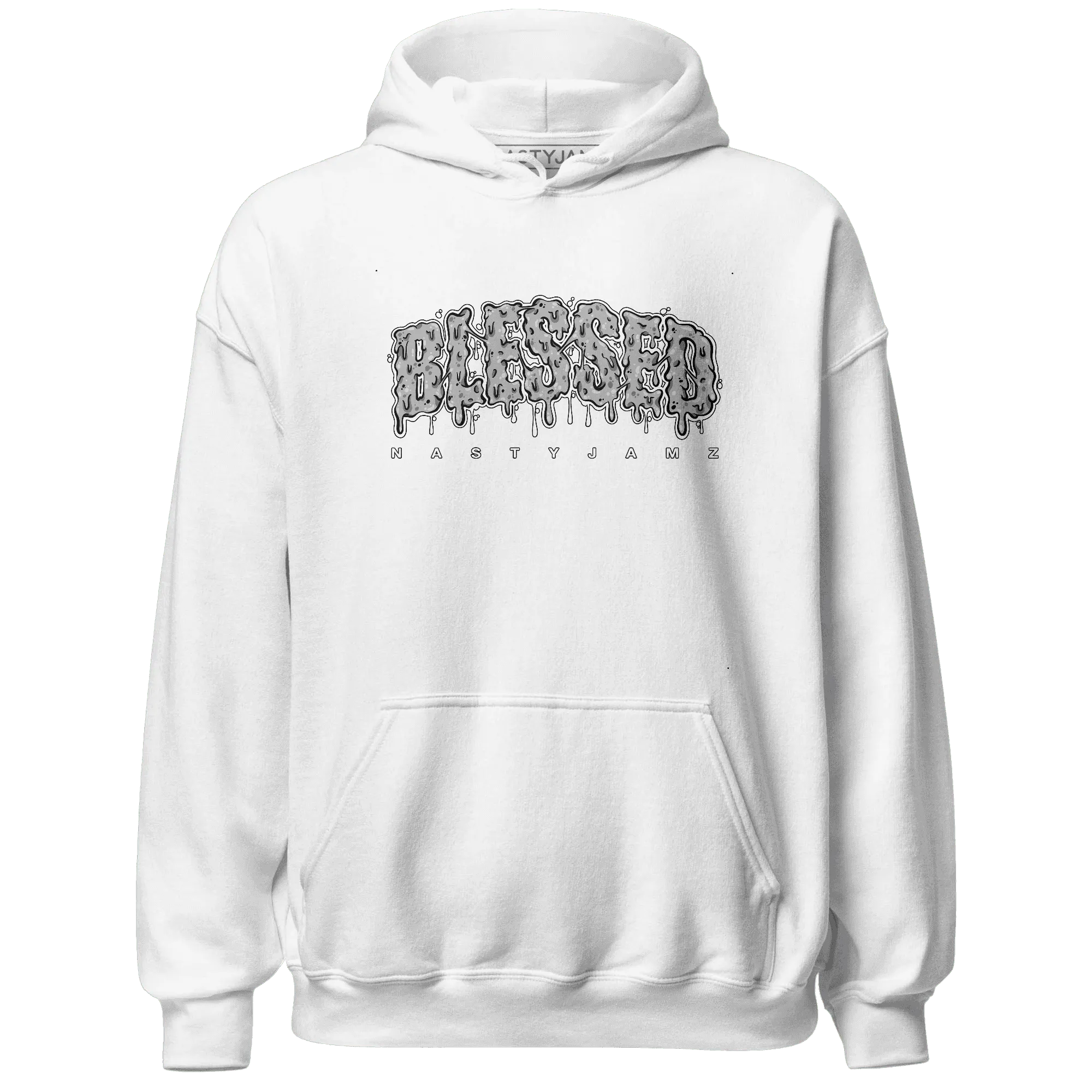 Wolf-Grey-1s-Hoodie-Match-Blessed-Text