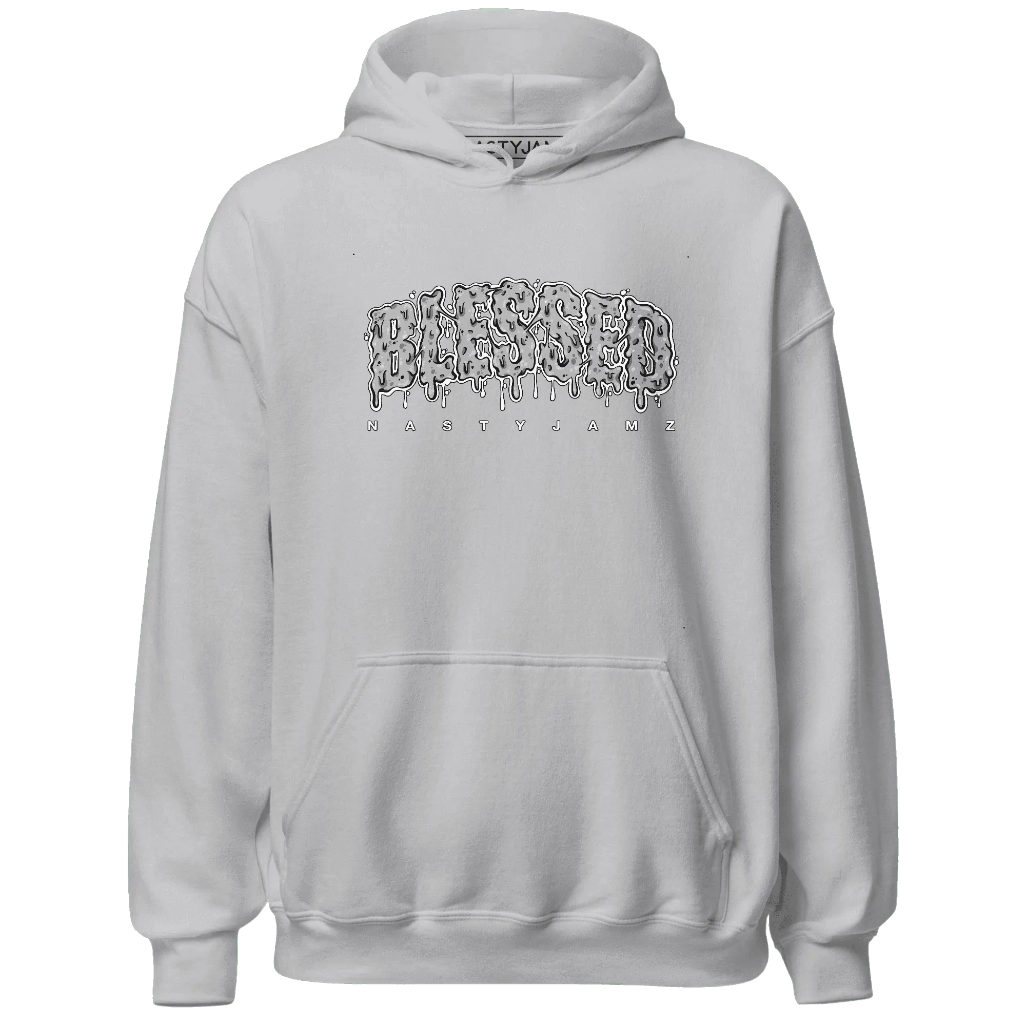 Wolf-Grey-1s-Hoodie-Match-Blessed-Text
