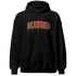 Georgia Peach 3s Hoodie Match Blessed Text - NastyJamz