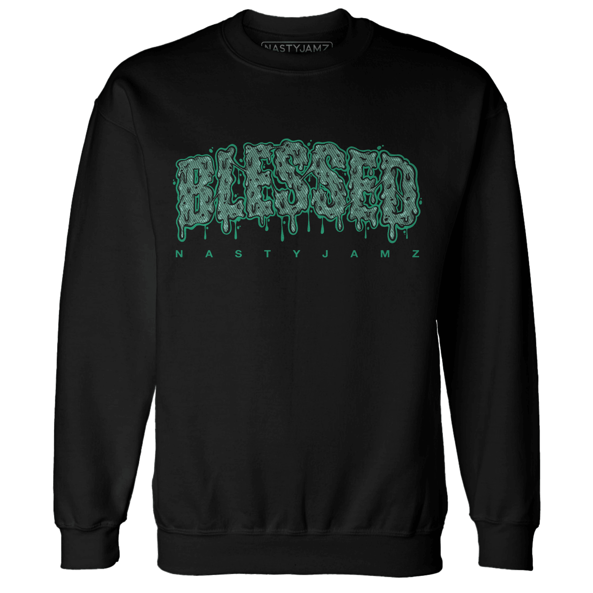 Nina CN Abney 3s Sweatshirt Match Blessed Text - NastyJamz