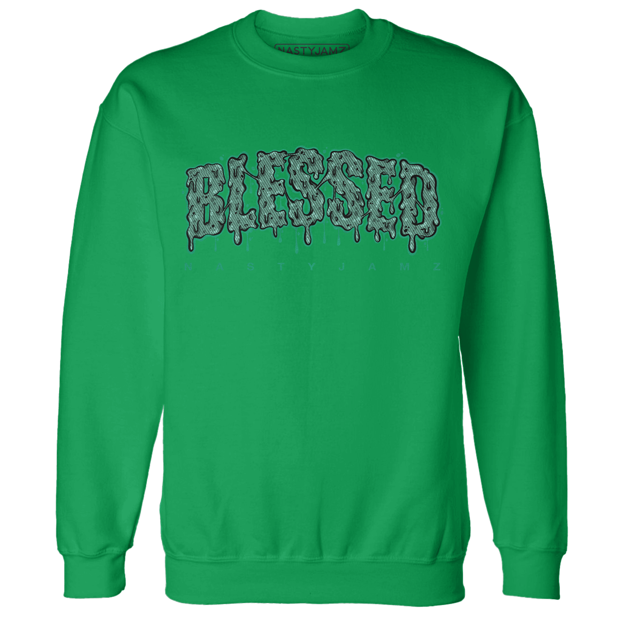 Nina CN Abney 3s Sweatshirt Match Blessed Text - NastyJamz