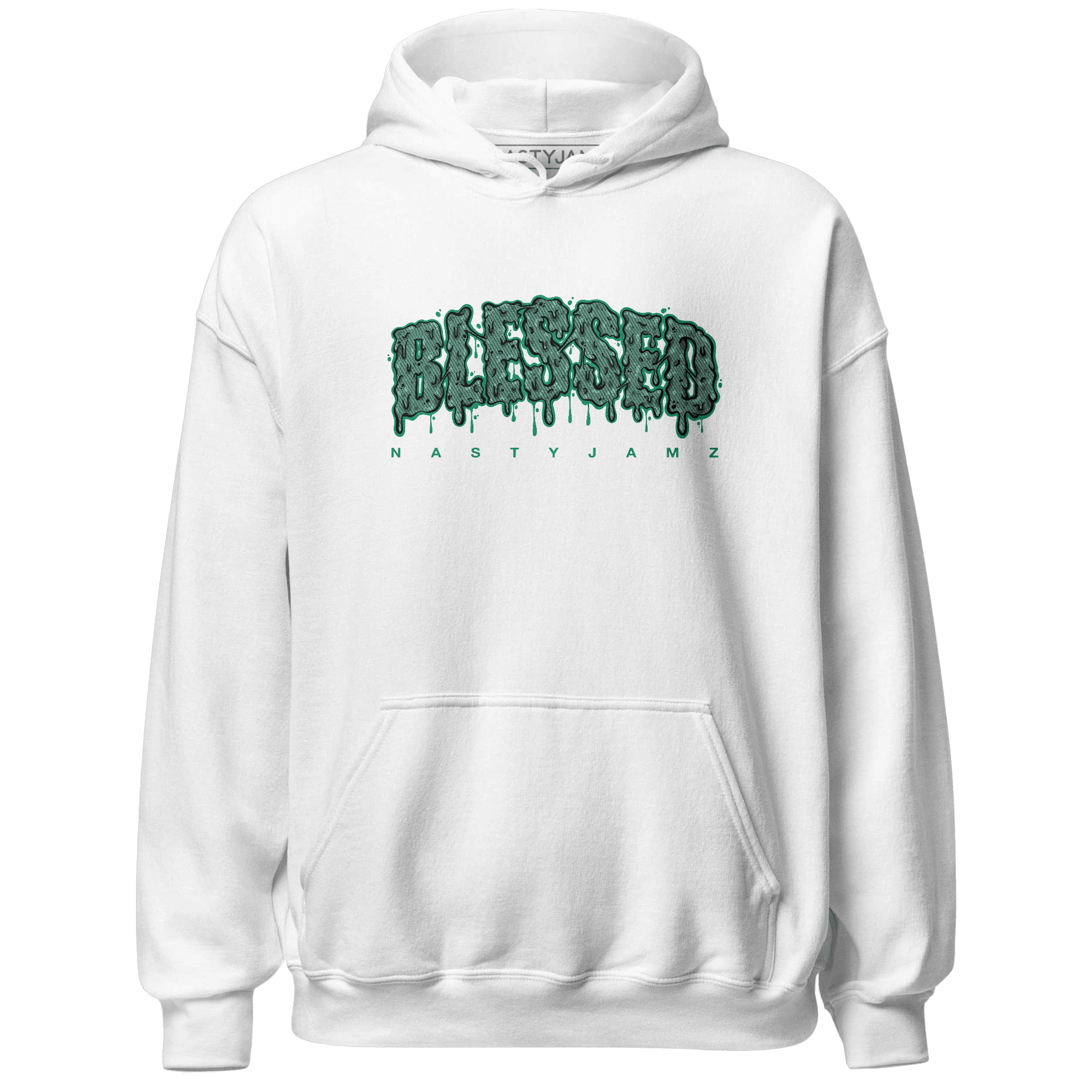 Nina CN Abney 3s Hoodie Match Blessed Text - NastyJamz