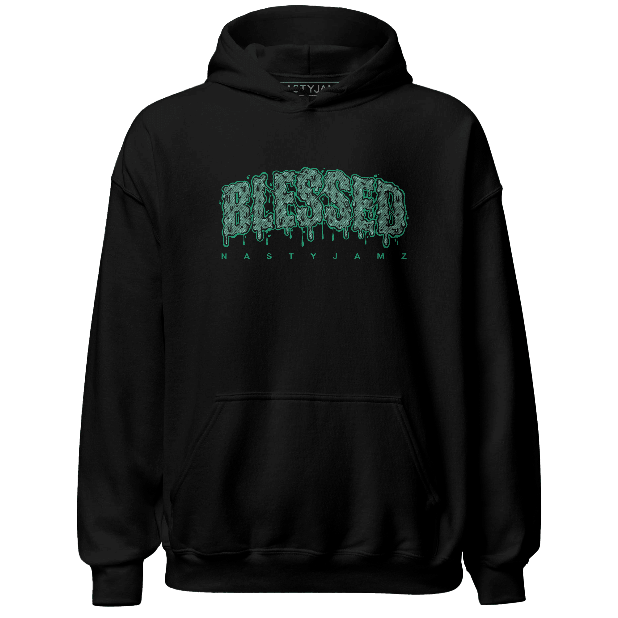 Nina CN Abney 3s Hoodie Match Blessed Text - NastyJamz