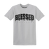 White-Thunder-4s-T-Shirt-Match-Blessed-Text