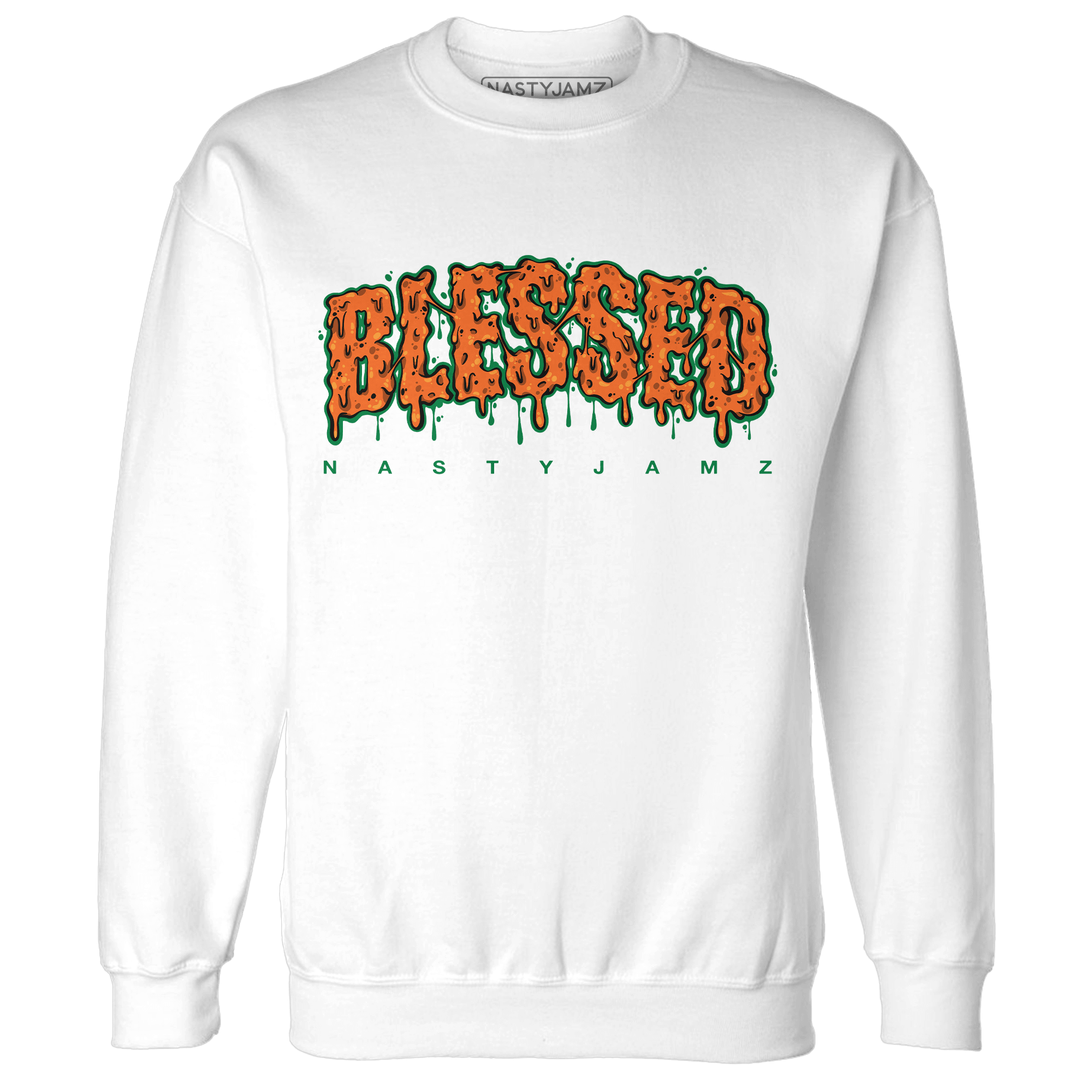 MAM Hurricanes 5s Sweatshirt Match Blessed Text - NastyJamz
