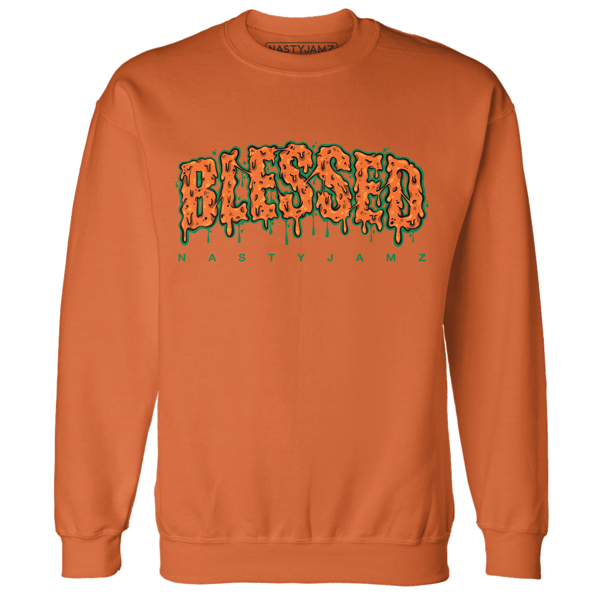 MAM Hurricanes 5s Sweatshirt Match Blessed Text - NastyJamz