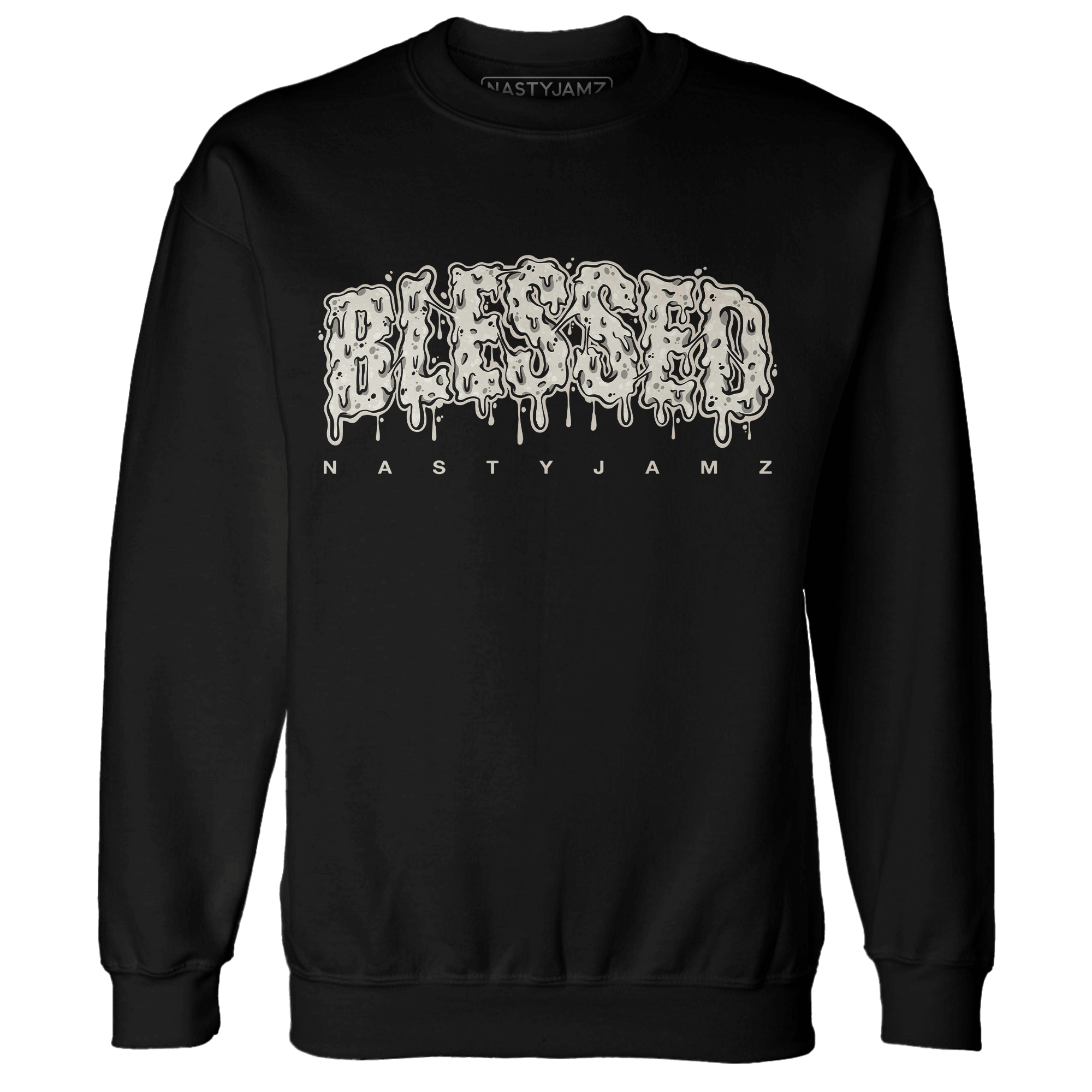 SE Sail 5s Sweatshirt Match Blessed Text - NastyJamz