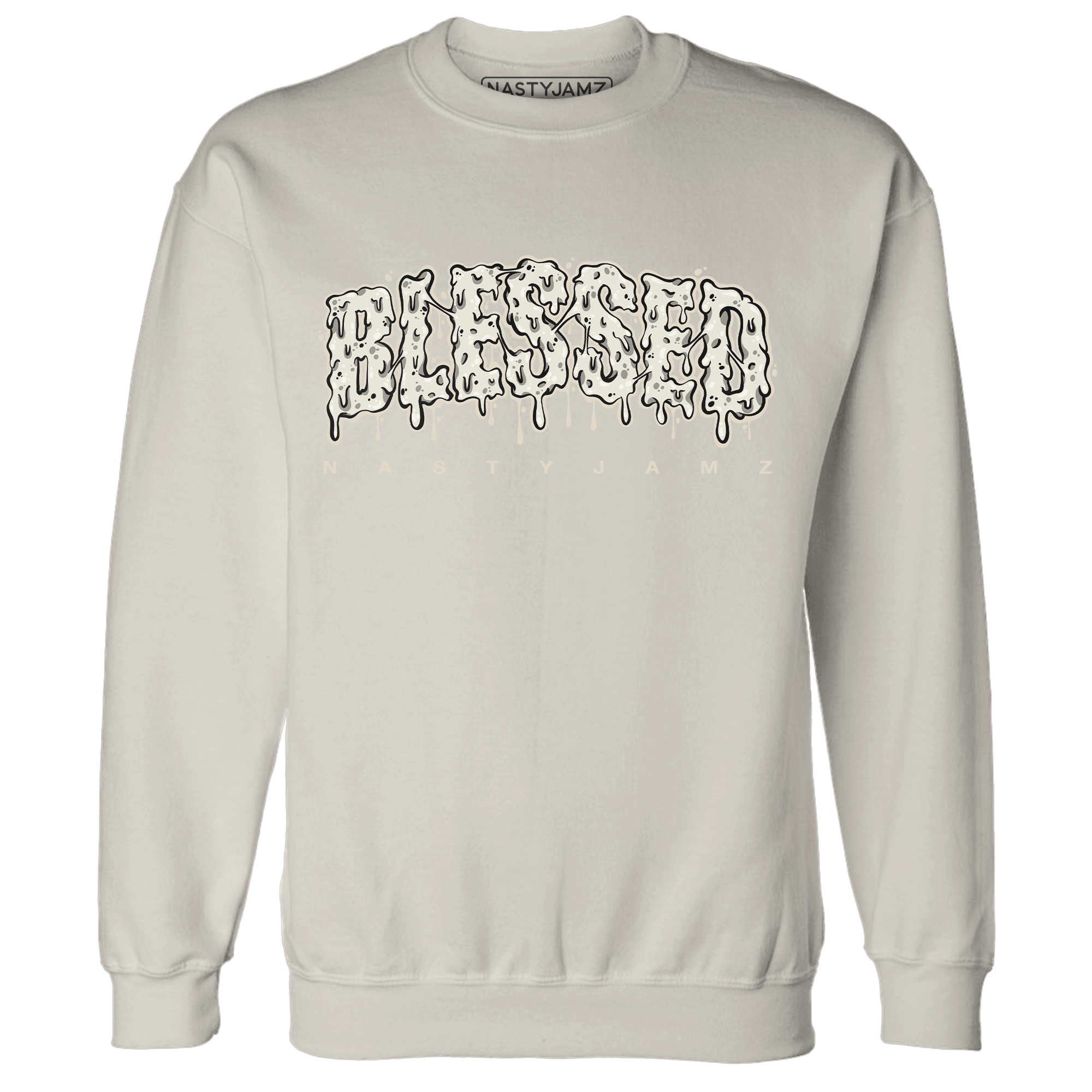 SE Sail 5s Sweatshirt Match Blessed Text - NastyJamz