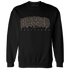 Dunk Low Baroque Brown Sweatshirt Match Blessed Text - NastyJamz