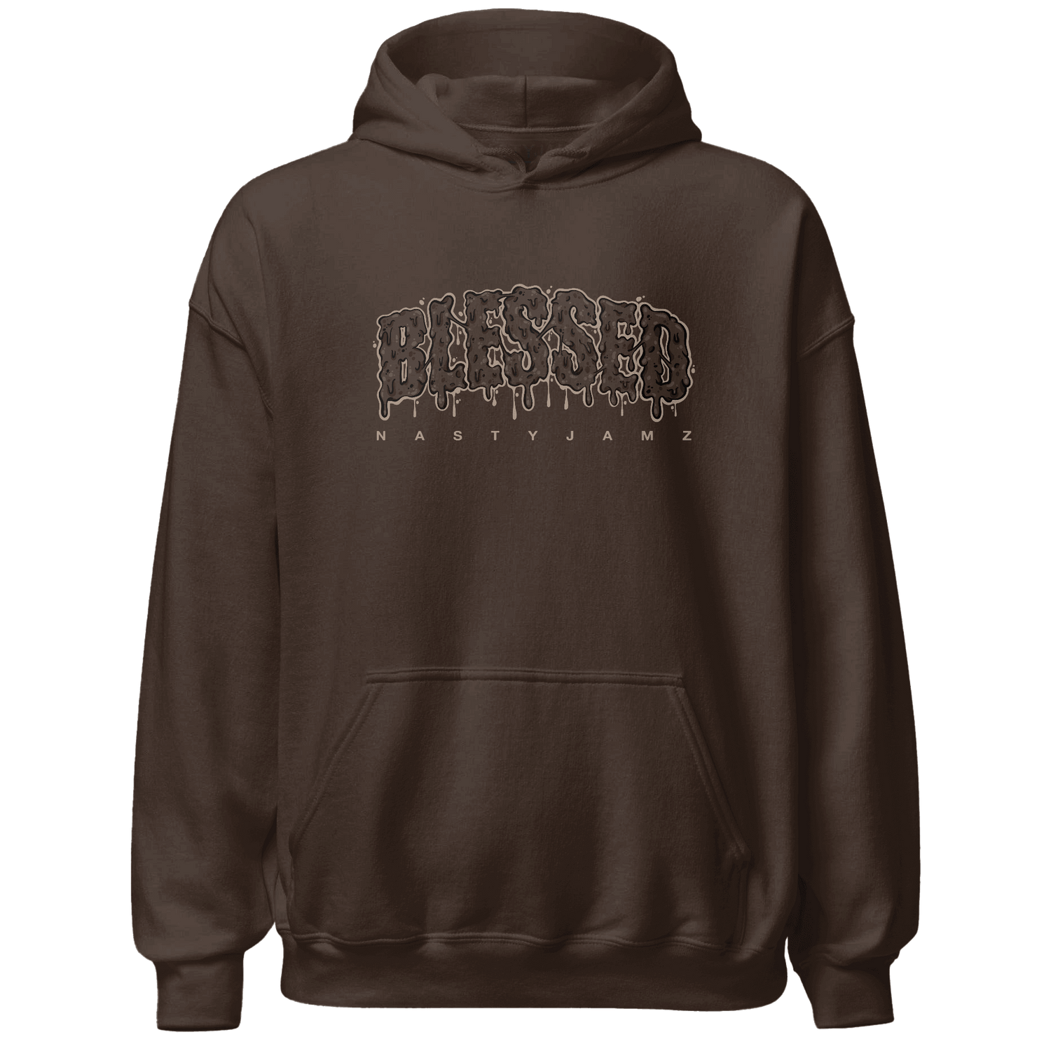 Dunk Low Baroque Brown Hoodie Match Blessed Text - NastyJamz