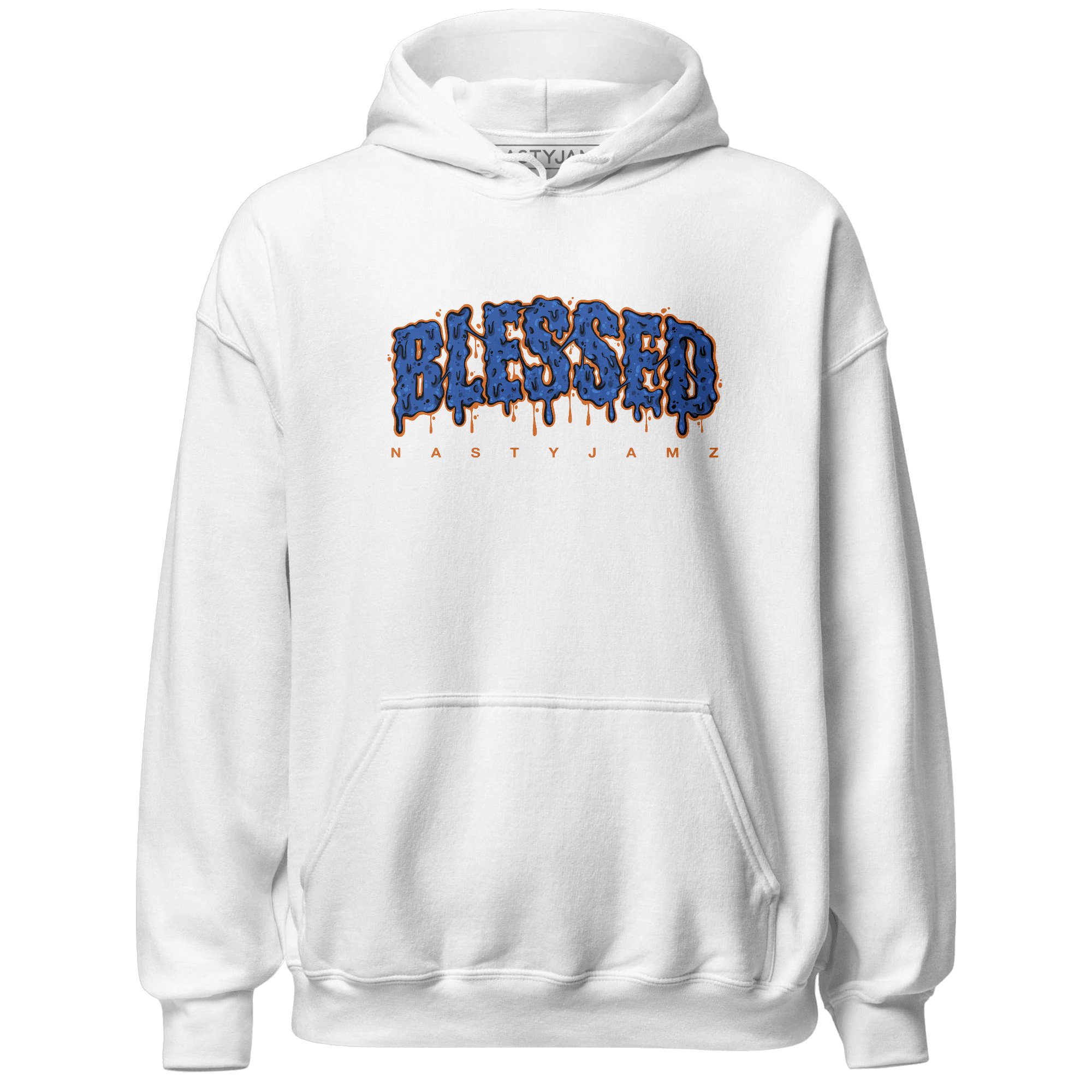 Dunk Low Knicks Hoodie Match Blessed Text - NastyJamz