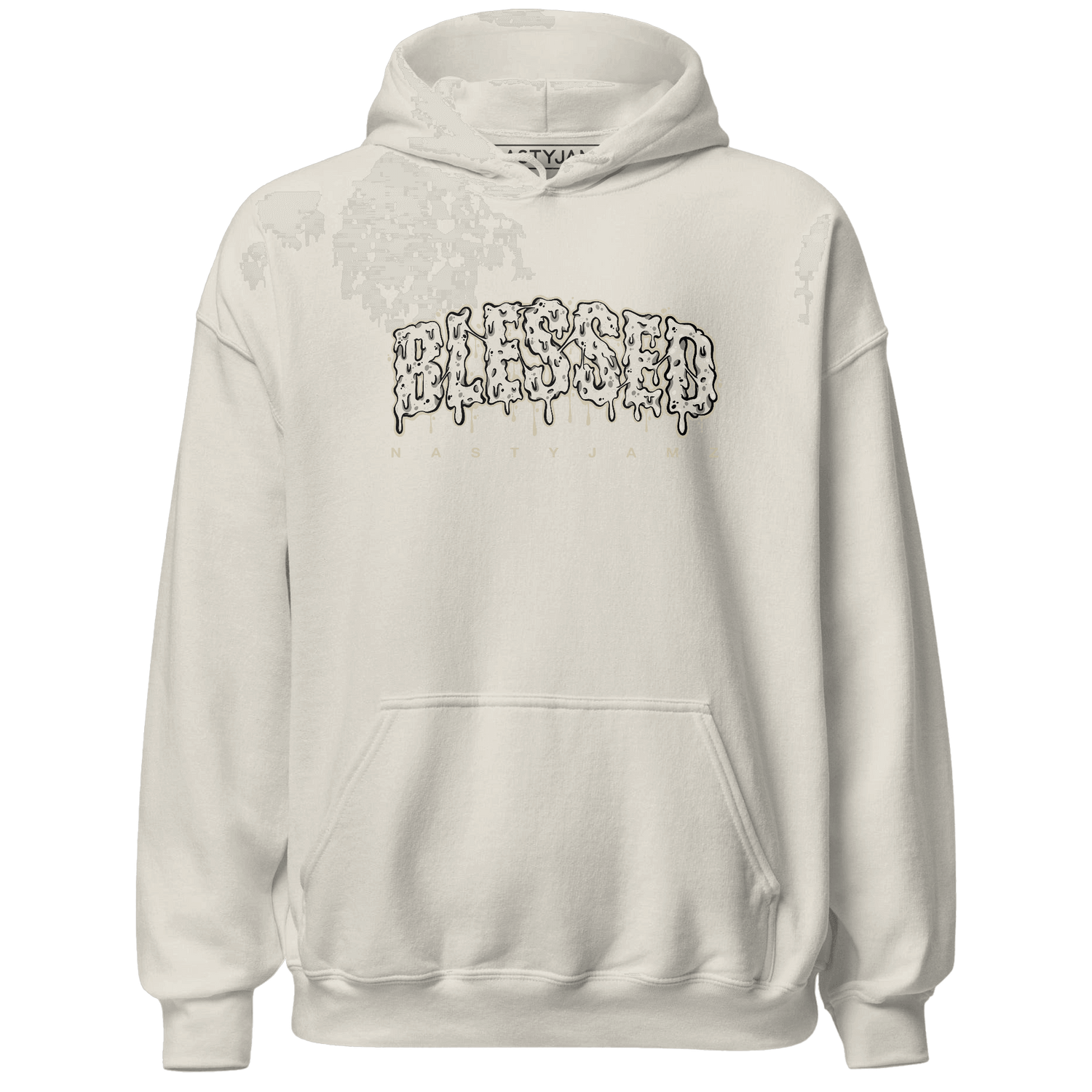 Gratitude 11s Hoodie Match Blessed Text - NastyJamz