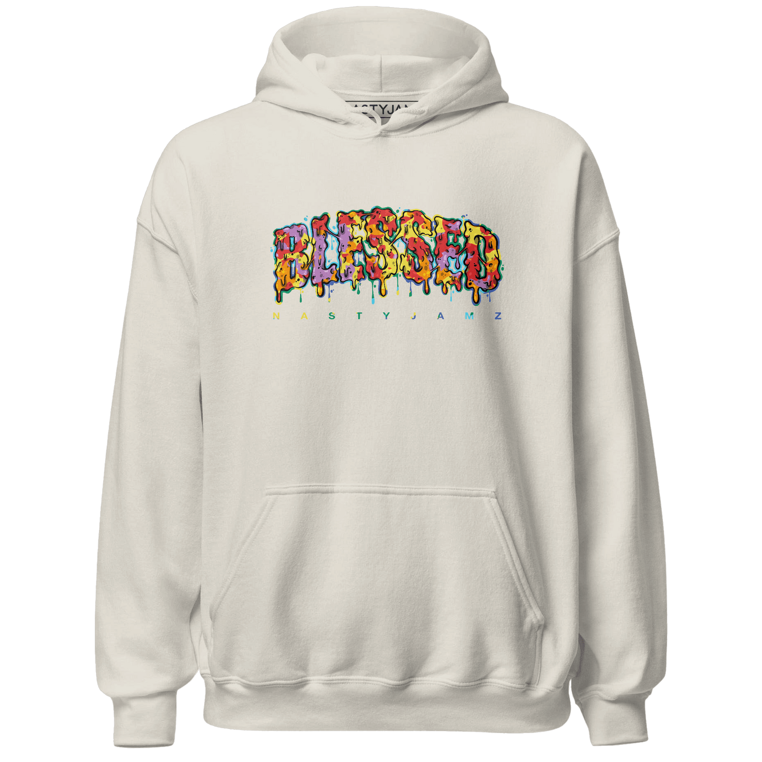 Mid GS Six Championships 1s Hoodie Match Blessed Text - NastyJamz