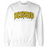 Thunder 4s Sweatshirt Match Blessed Text - NastyJamz
