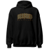 Olive 5s Hoodie Match Blessed Text - NastyJamz