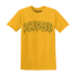 Yellow-Ochre-6s-T-Shirt-Match-Blessed-Text