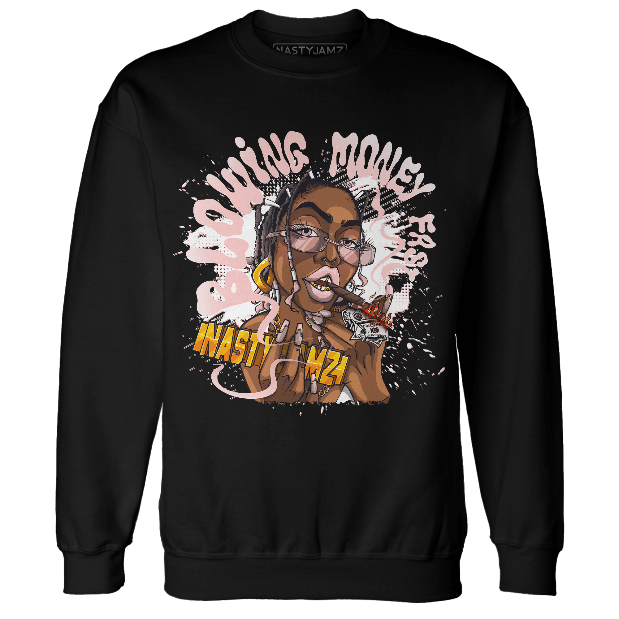 Low Legend Pink 11s Sweatshirt Match Blowing Money Fast Girl - NastyJamz
