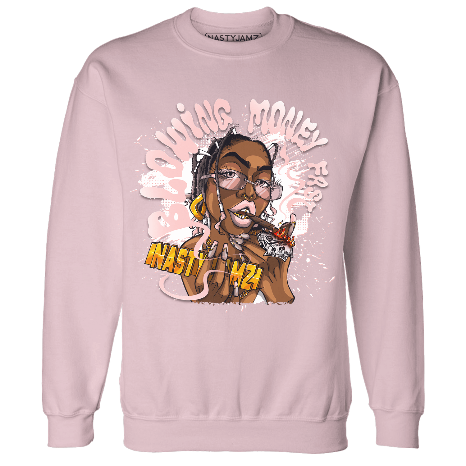 Low Legend Pink 11s Sweatshirt Match Blowing Money Fast Girl - NastyJamz