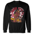 Retro Red Taxi 12s Sweatshirt Match Blowing Money Fast Girl - NastyJamz